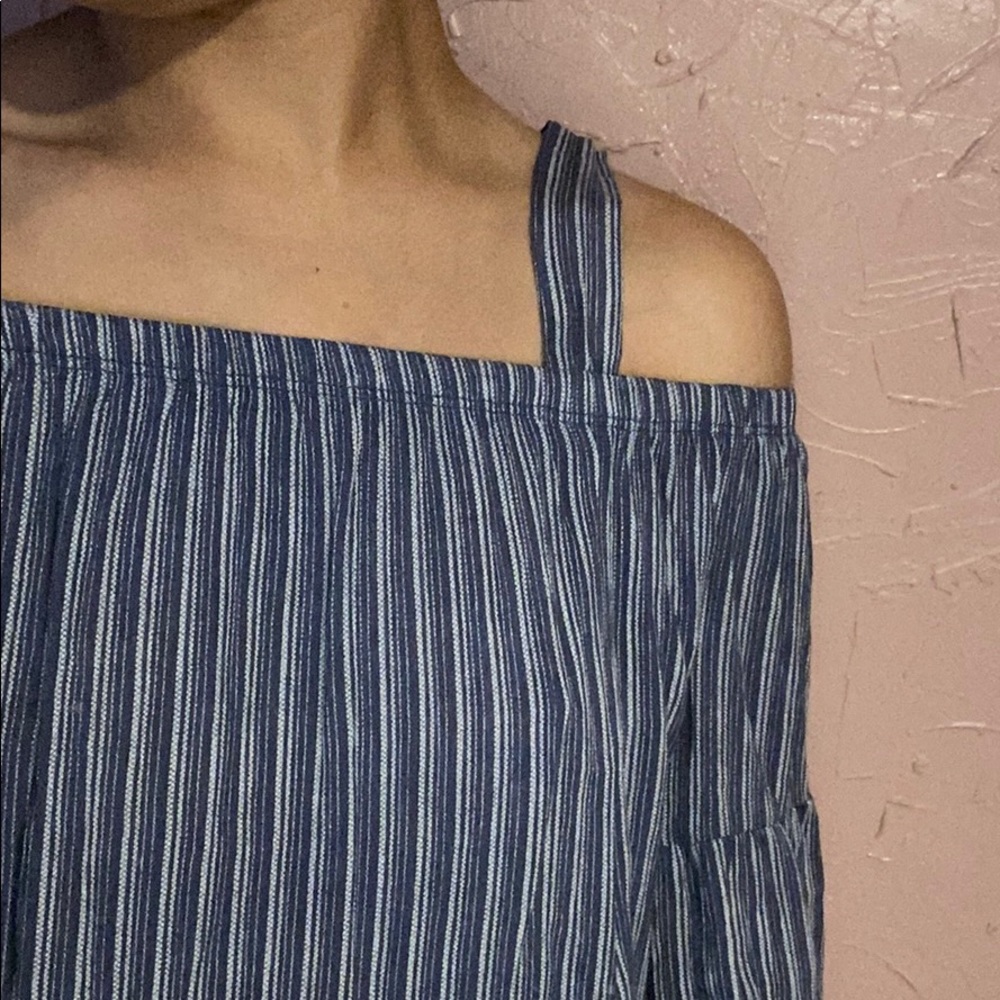 Denim blouse